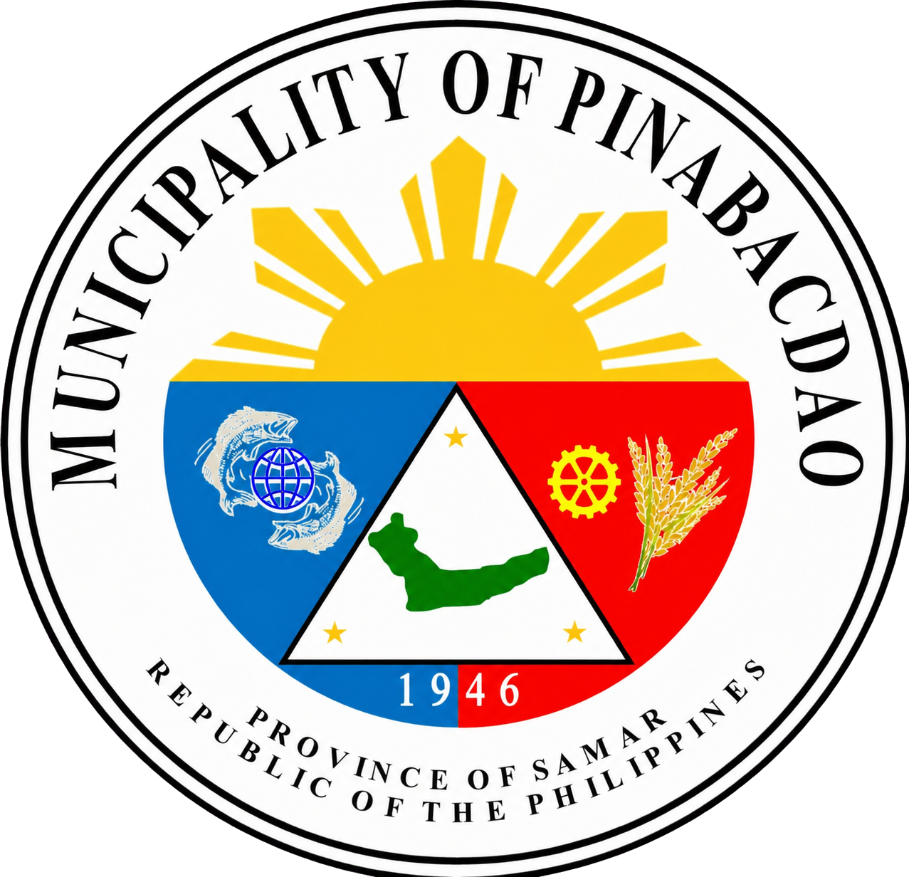 Municipality of Pinabacdao official seal